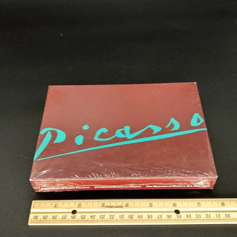 Sealed Box Of 12 Count Pablo Picasso Note Cards And Envelopes
